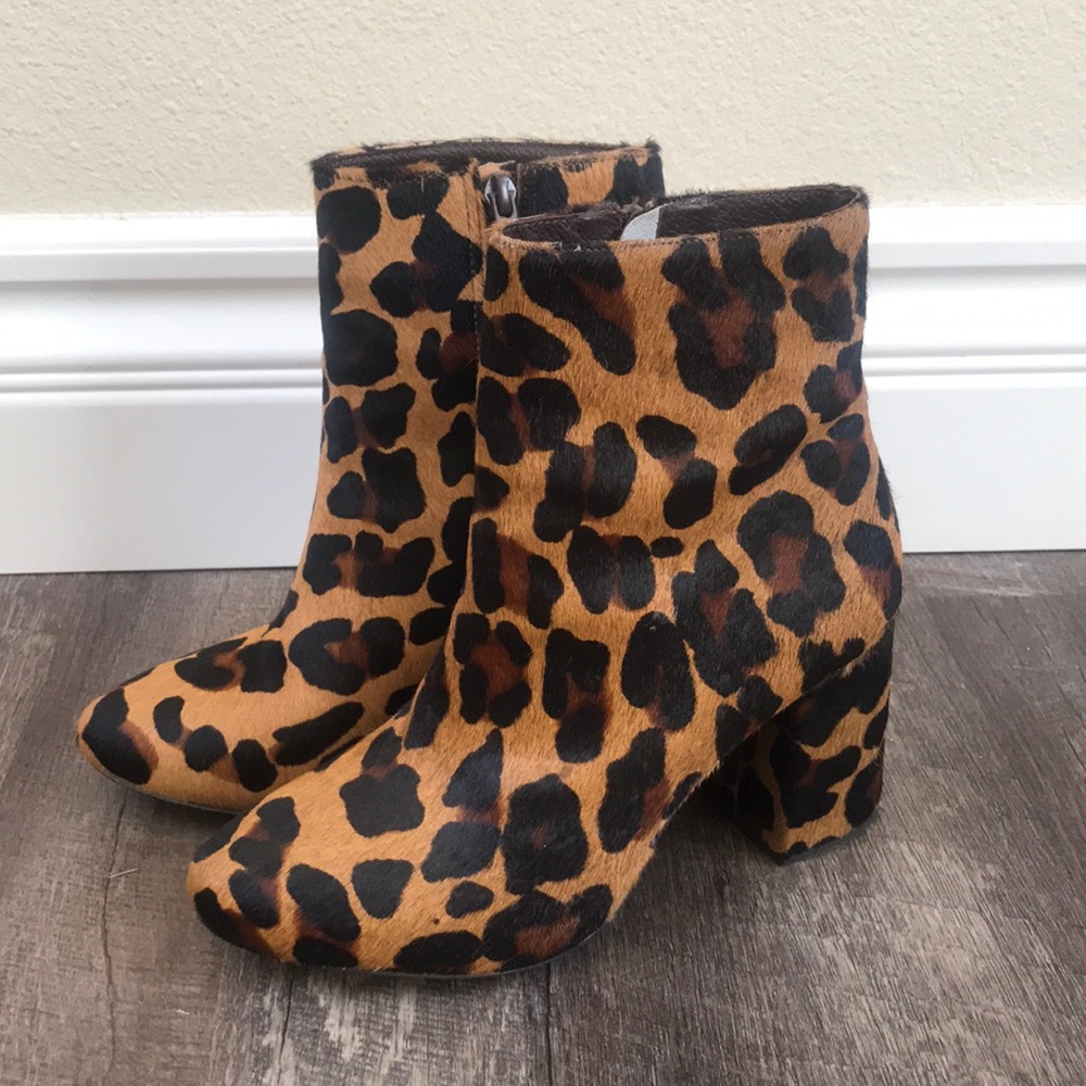 Matisse Cheetah Print Booties